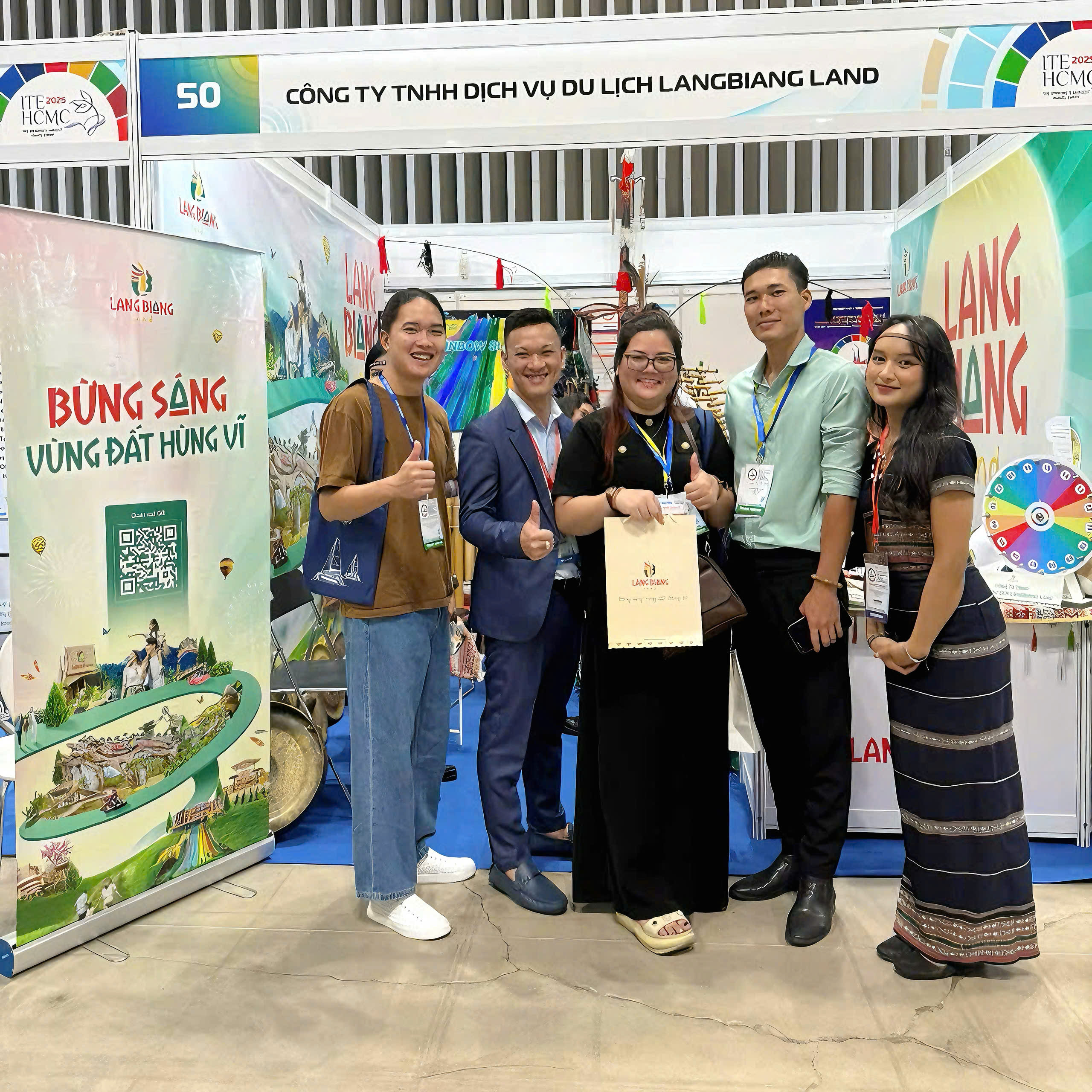 Langbiang Land hòa nhập vào du lịch Quốc Tế tại ITE HCMC 2025: Bản sắc Tây Nguyên tỏa sáng